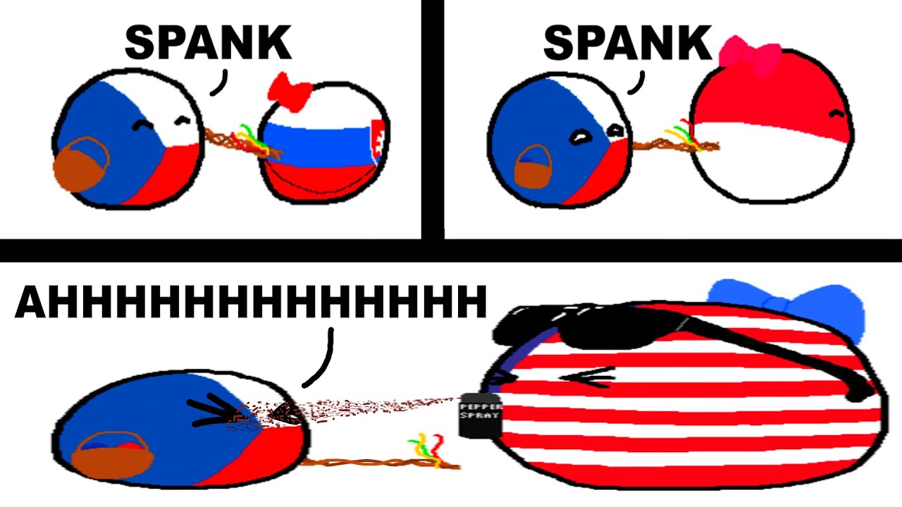 Никогда не делайте этого в своей стране... (Countryballs)