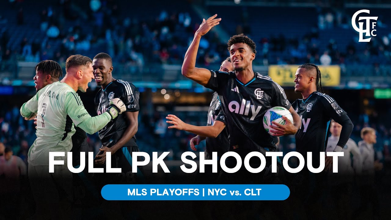 Full Penalty Kick Shootout | New York City FC vs. Charlotte FC