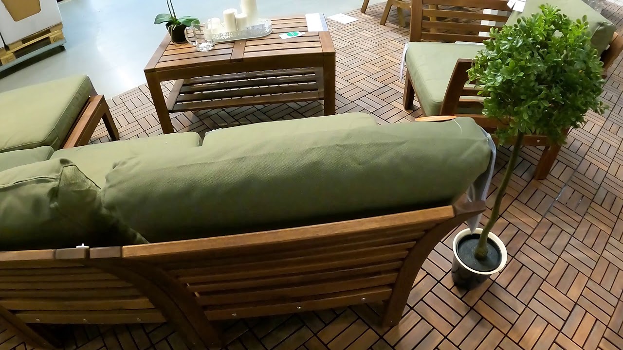 Balkon i ogr&oacute;d - IKEA 2021 4K