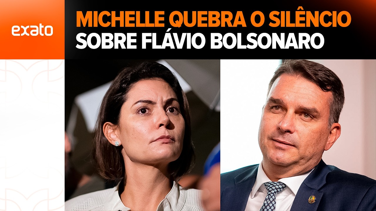 REVELAÇÃO! Michelle fala sobre APOIO a Flávio Bolsonaro nas eleições e expõe FAKE NEWS da Folha