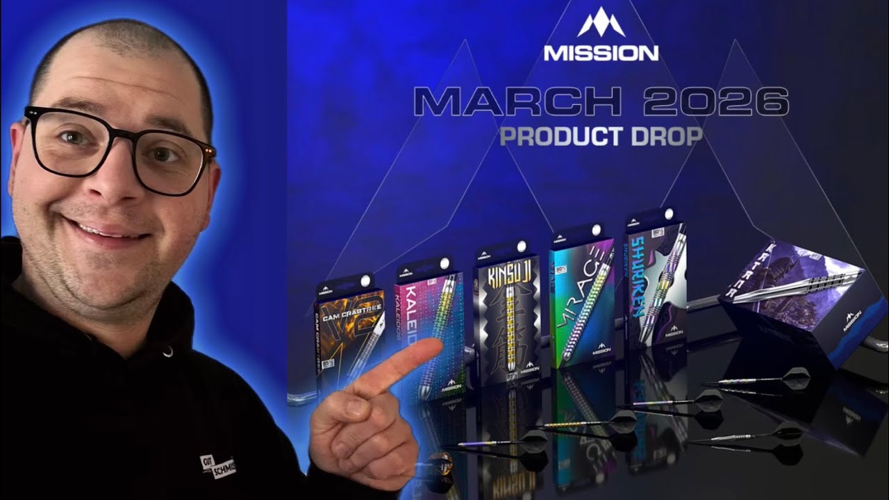 🎯Mission Darts March Drop 2026: Neue Steel Darts & Premium Sets im Überblick