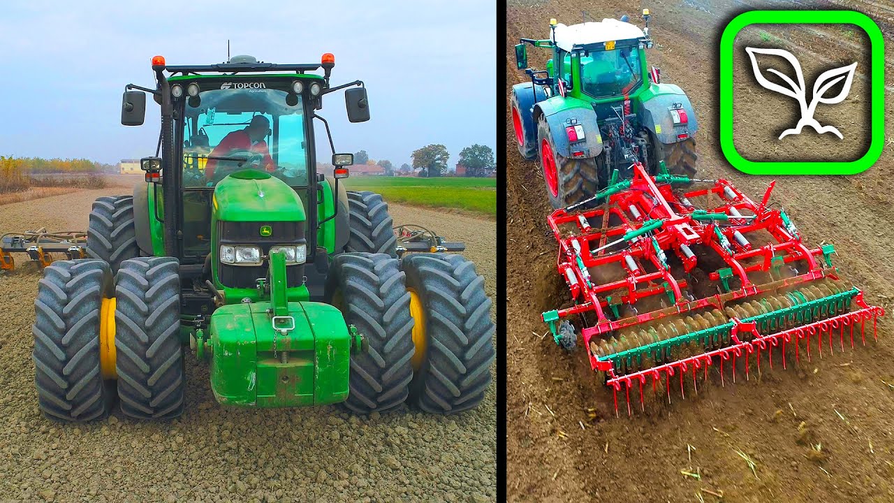 AgriAGGIORNA 21: COLTIVATORE PESANTE AGRO-MASZ RUNNER | TRA-SEMINA SOIA TRA LE FILE DEL FRUMENTO