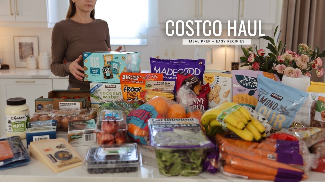 COSTCO Grocery Haul 2026 | Healthy Meal Prep + Freezer Meals for the Week | What I Buy At Costco