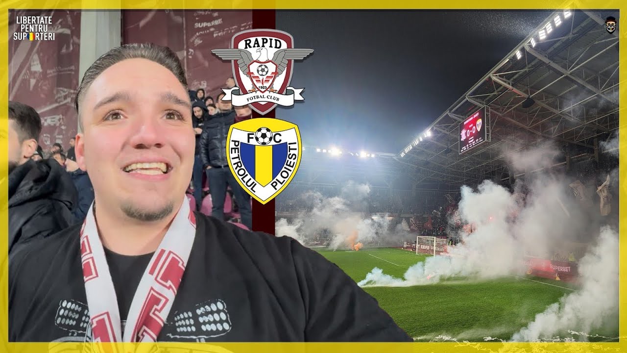 RAPID ȘI PETROLUL ÎȘI ÎMPART PUNCTELE ÎN PRIMVS DERBY (1-1) | SHOW PE GIULEȘTI