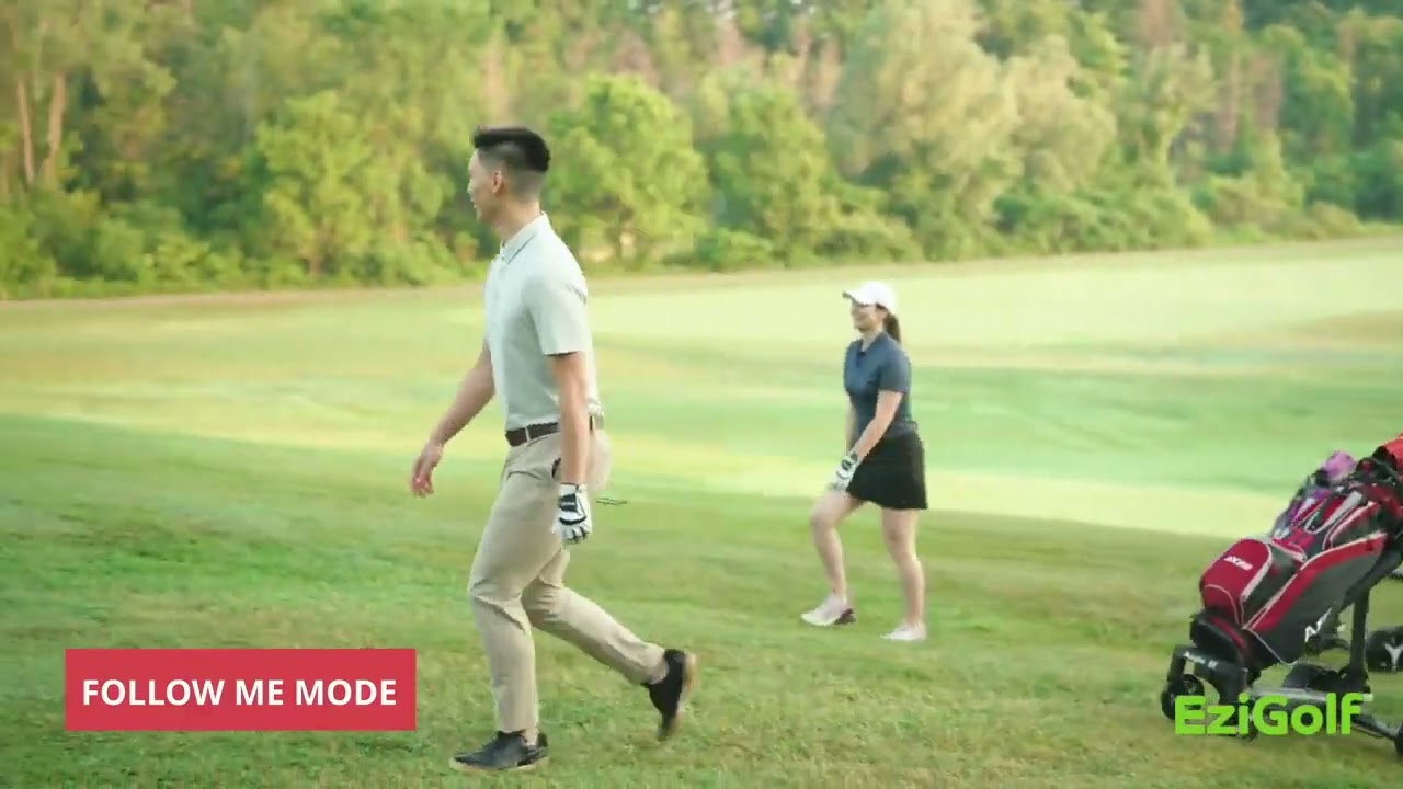 Axglo e5 on golf course - EziGolf