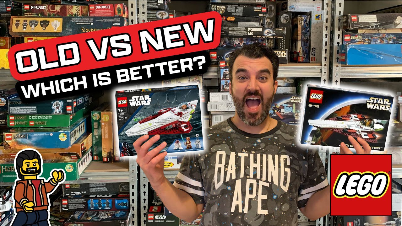 LEGO Star Wars - Jedi Starfighter set reviews (75333 and 7143) - BrickBoyLego