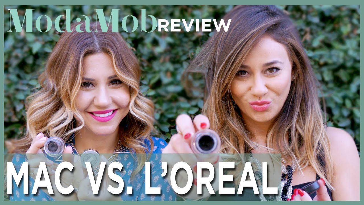 MAC Eyeliner Pot Vs. Loreal Lacquer Liner Product Review