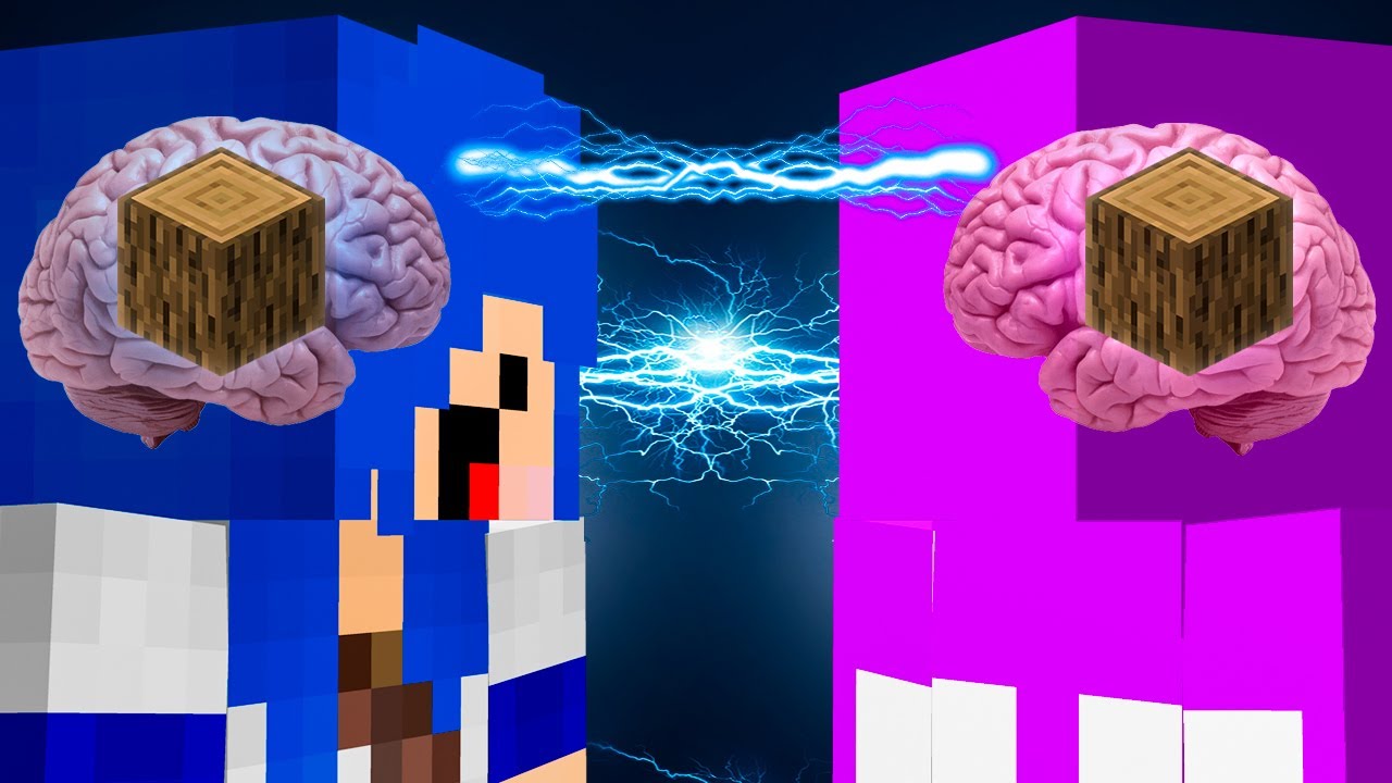 ele tem que acertar o que eu to pensando... Telepatia minecraft