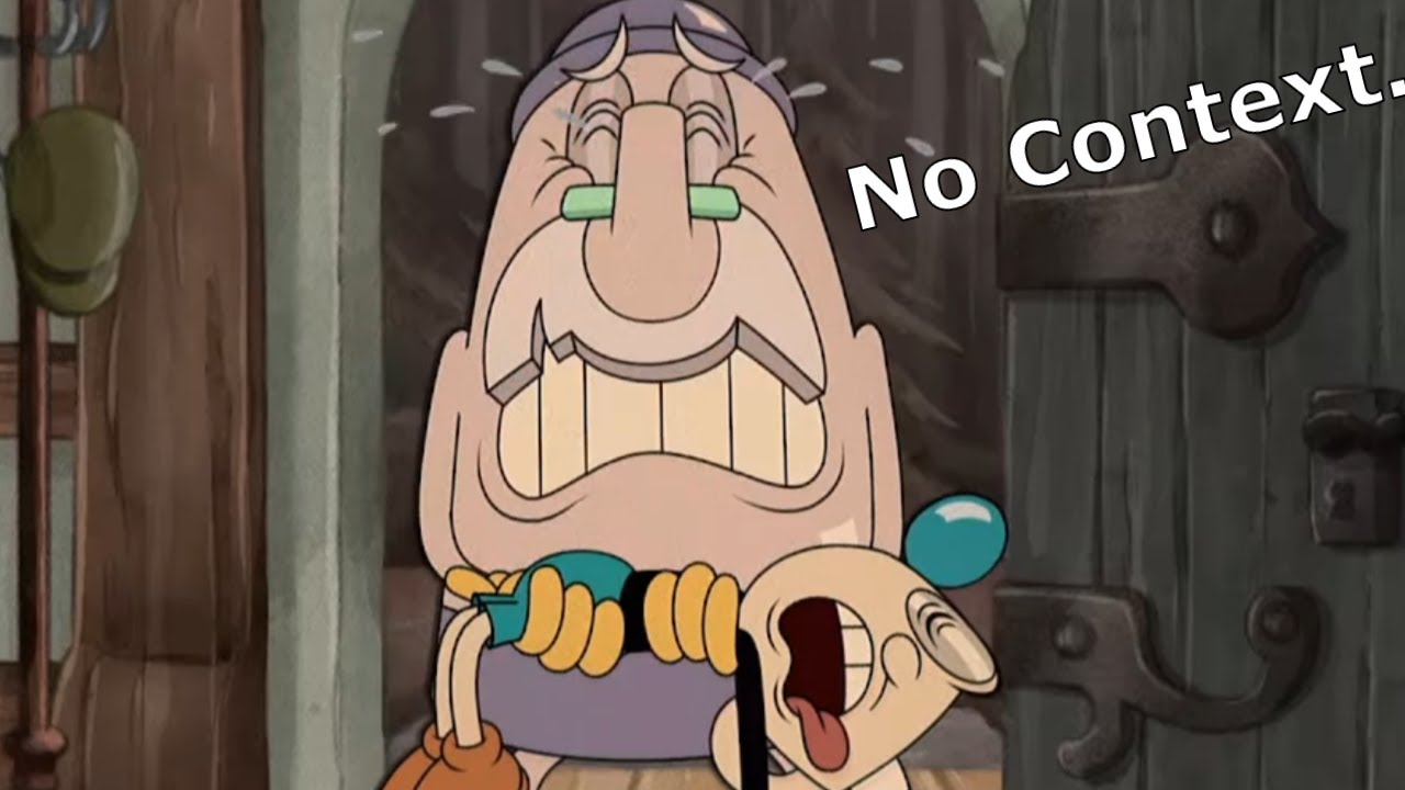 Cuphead BUT Elder Kettle is too old for CONTEXT.....