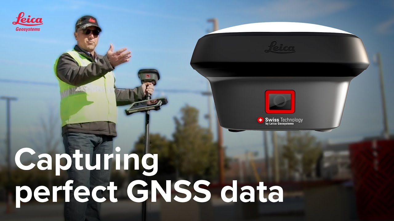 Leica GS18 I GNSS: Comprehensive Data Capture with Visual Positioning