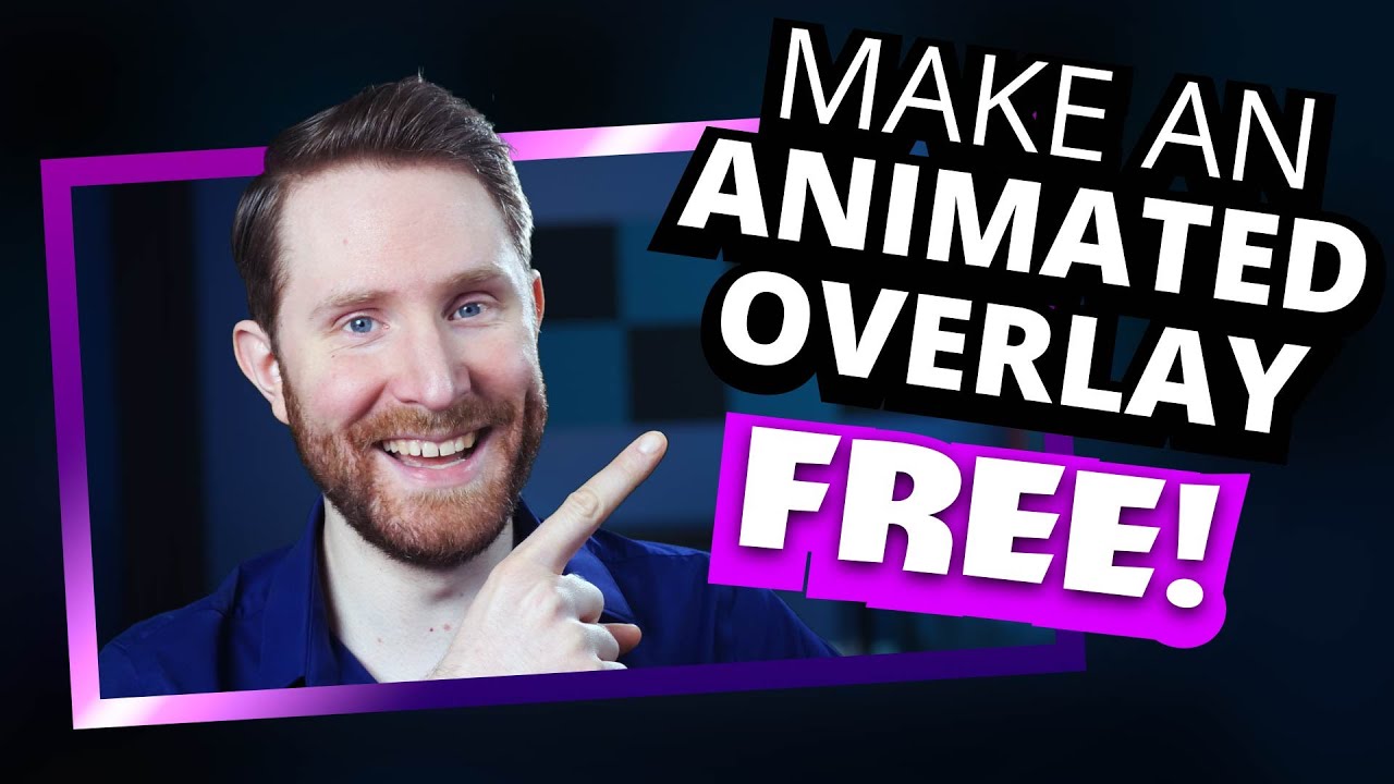 HOW TO Make An ANIMATED Webcam Overlay in Blender 2.91 for your Twitch Stream | StreamSchool