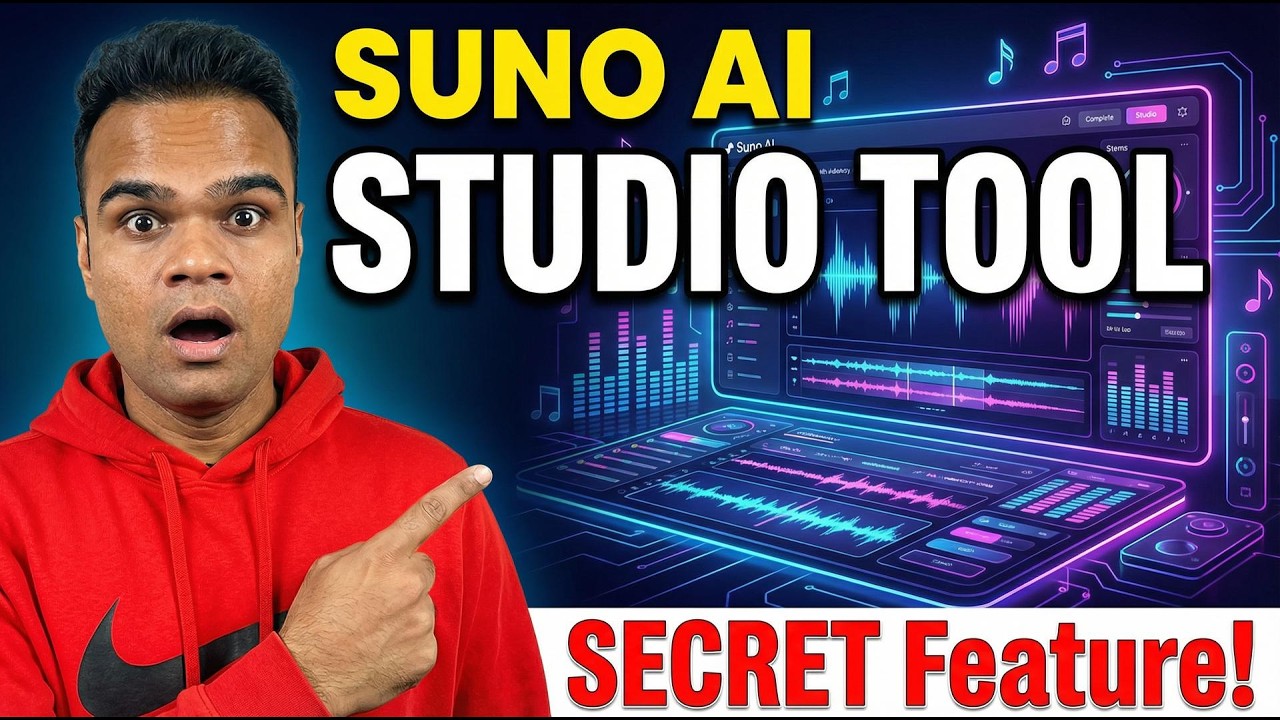 Suno AI Studio Tool Kya Hai? Full Tutorial Hindi 🎵