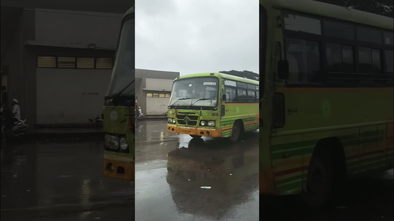 Buses of Belagavi bus stand