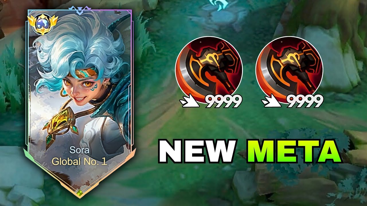 SORA NEW SUSTAINABLE BUILD FOR 2026!! (Must broken!) - Mobile Legends