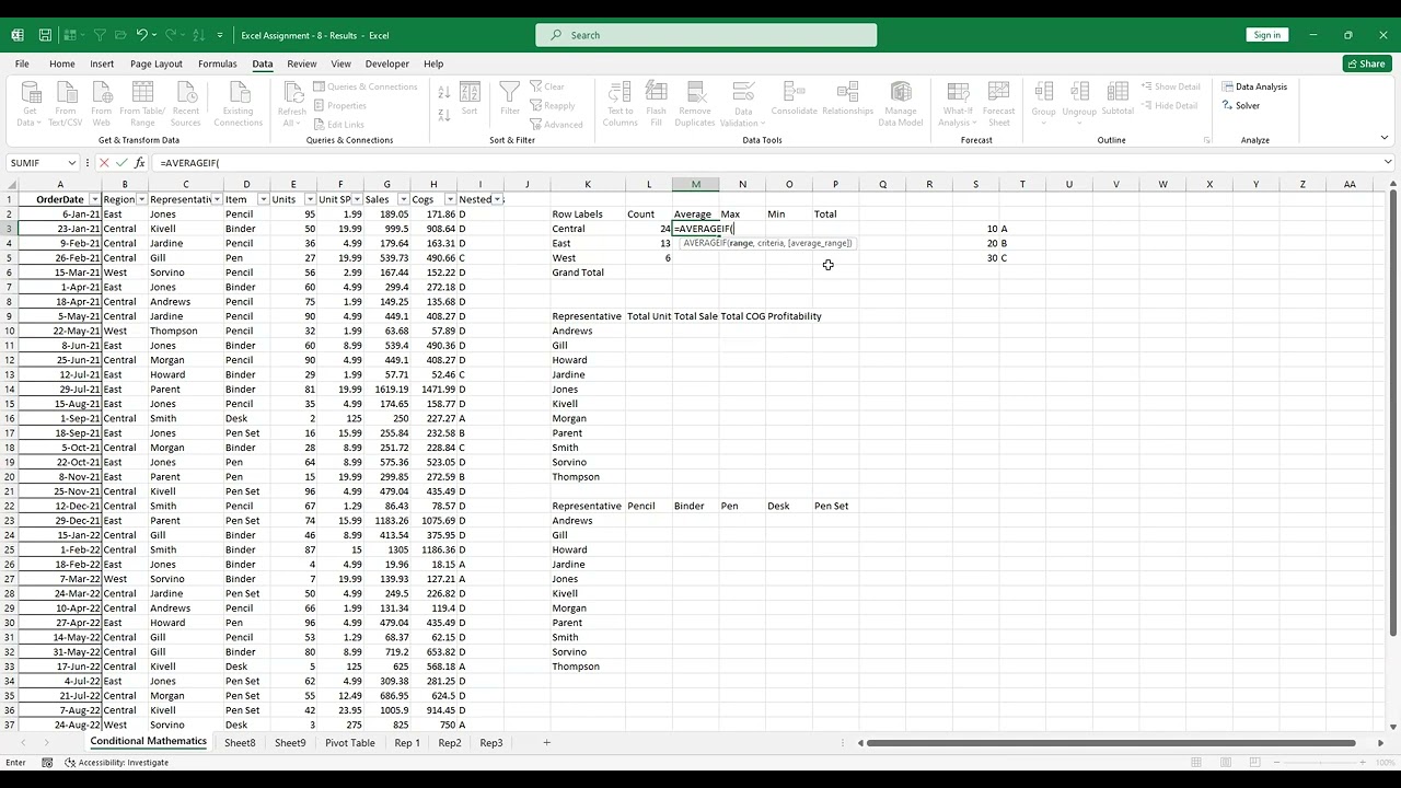 Excel Class Dheeraj_5