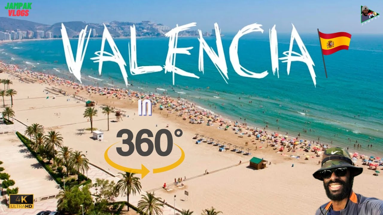 Valencia, Spain in 360 VR - Virtual City Trip - 4K 360 Video | Museo de las ciencias