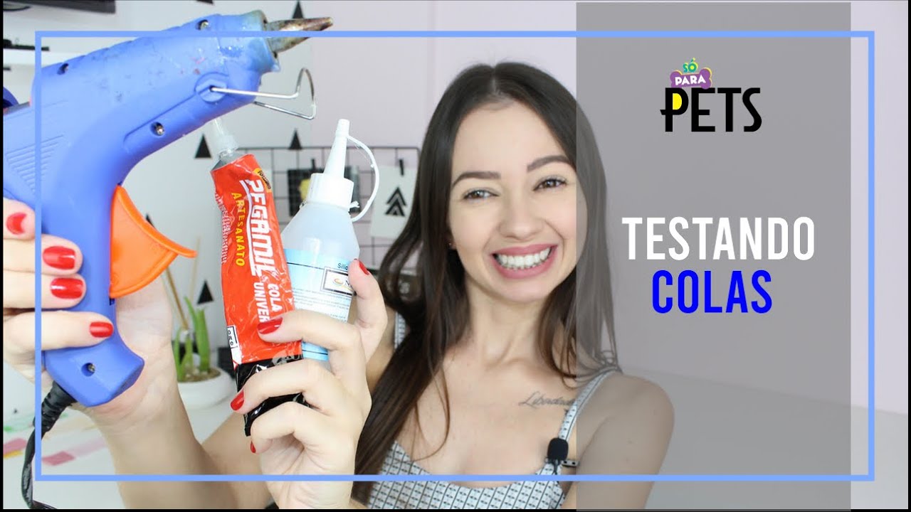 Testando Colas: Cola Silicone, Cola Universal e Cola Quente