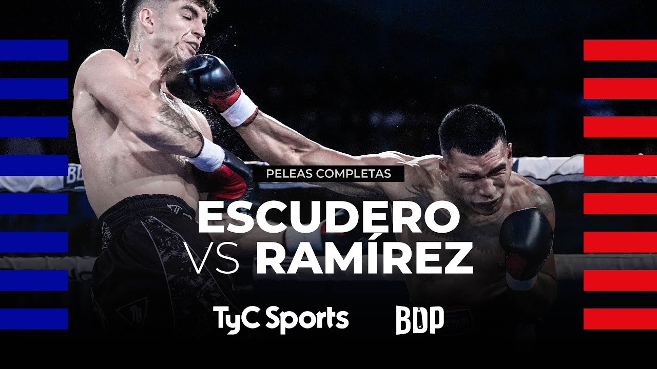 Benjamín Escudero vs. Wálter Ramírez  - Boxeo de Primera - TyC Sports