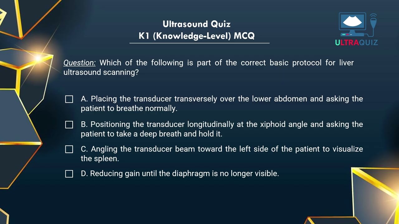Liver Ultrasound Scanning Technique