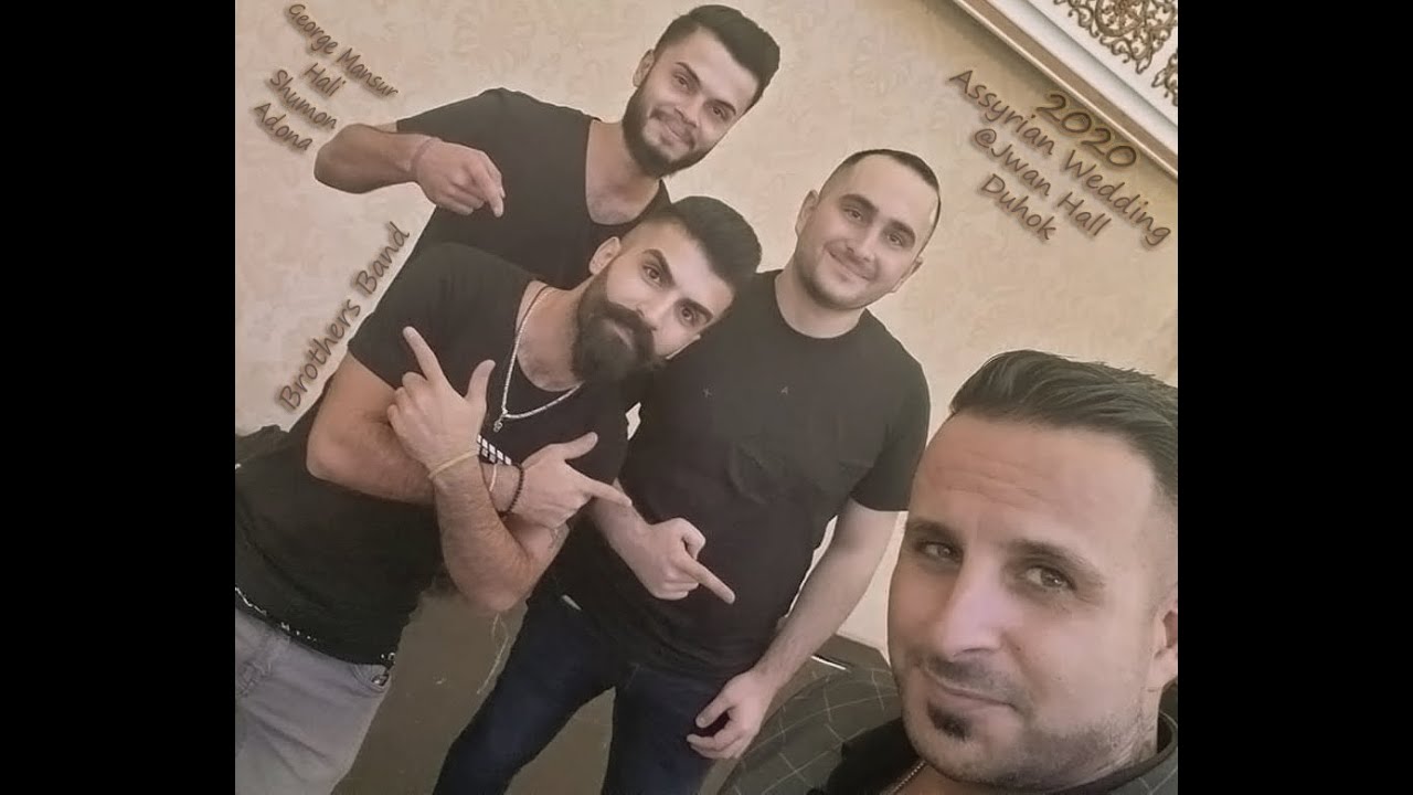 George Mansur 2020 Assyrian Wedding @Jwan Hall Duhok with Hali + Brothers Band