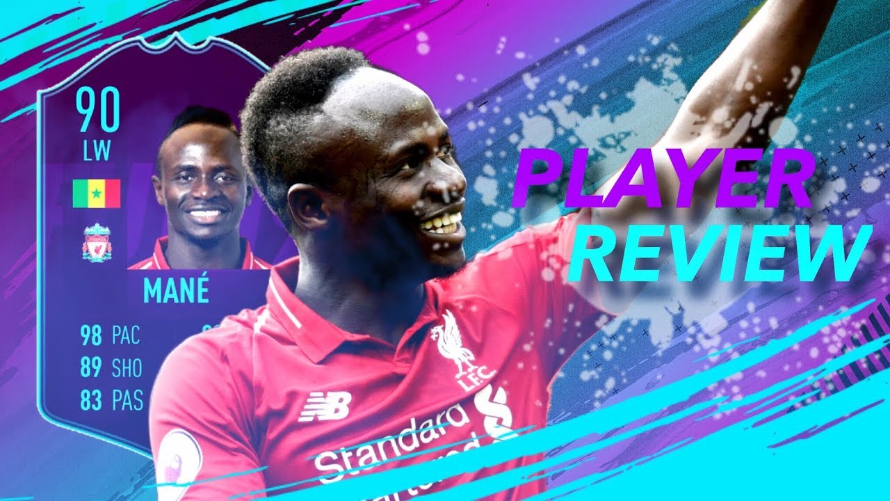 Fifa 19 POTM Mane 90 Player Review