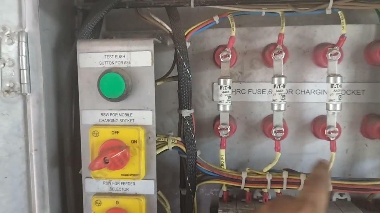 LHB NON AC COACH के RJB में Wire के कॉलर को कैसे पहचाने| NON AC Coach Color Coding In RJB Panel 