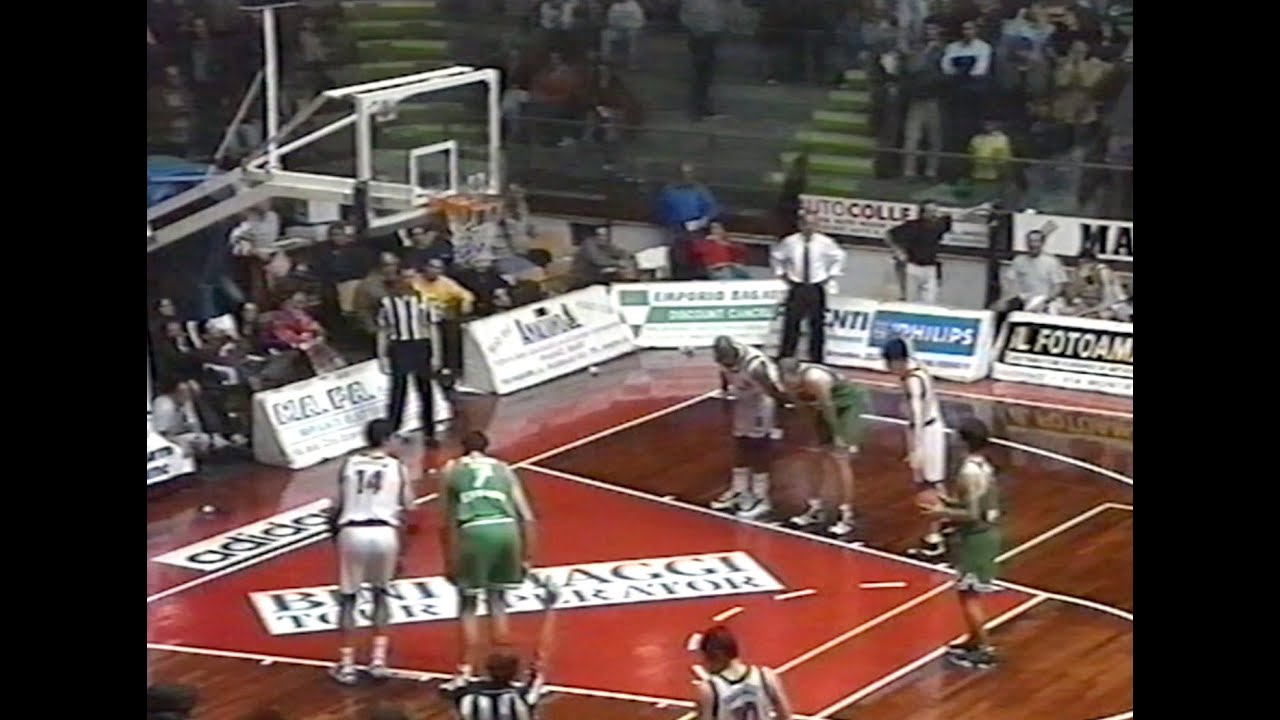 A2 Orologio 1996/'97 Bini Viaggi Livorno - Faber Fabriano Basket 84-87
