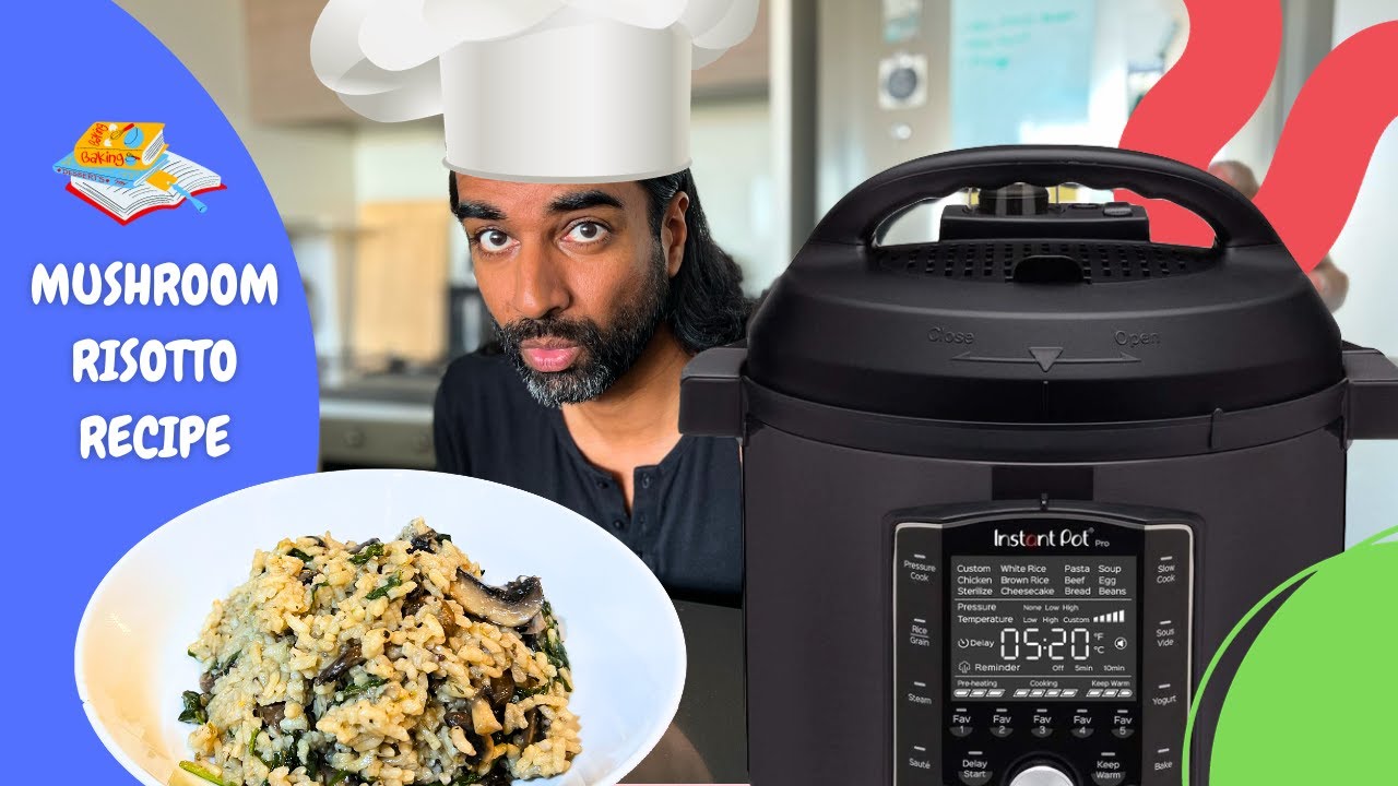 Quick & Easy Mushroom Risotto Recipe - Instant Pot Pro