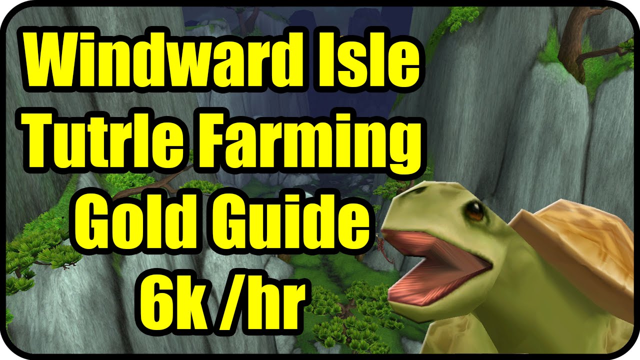 WoW Gold Farming Patch 6.2.4: Windward Isle Gold Making - Potion of Luck Farming - WoD Gold Guide
