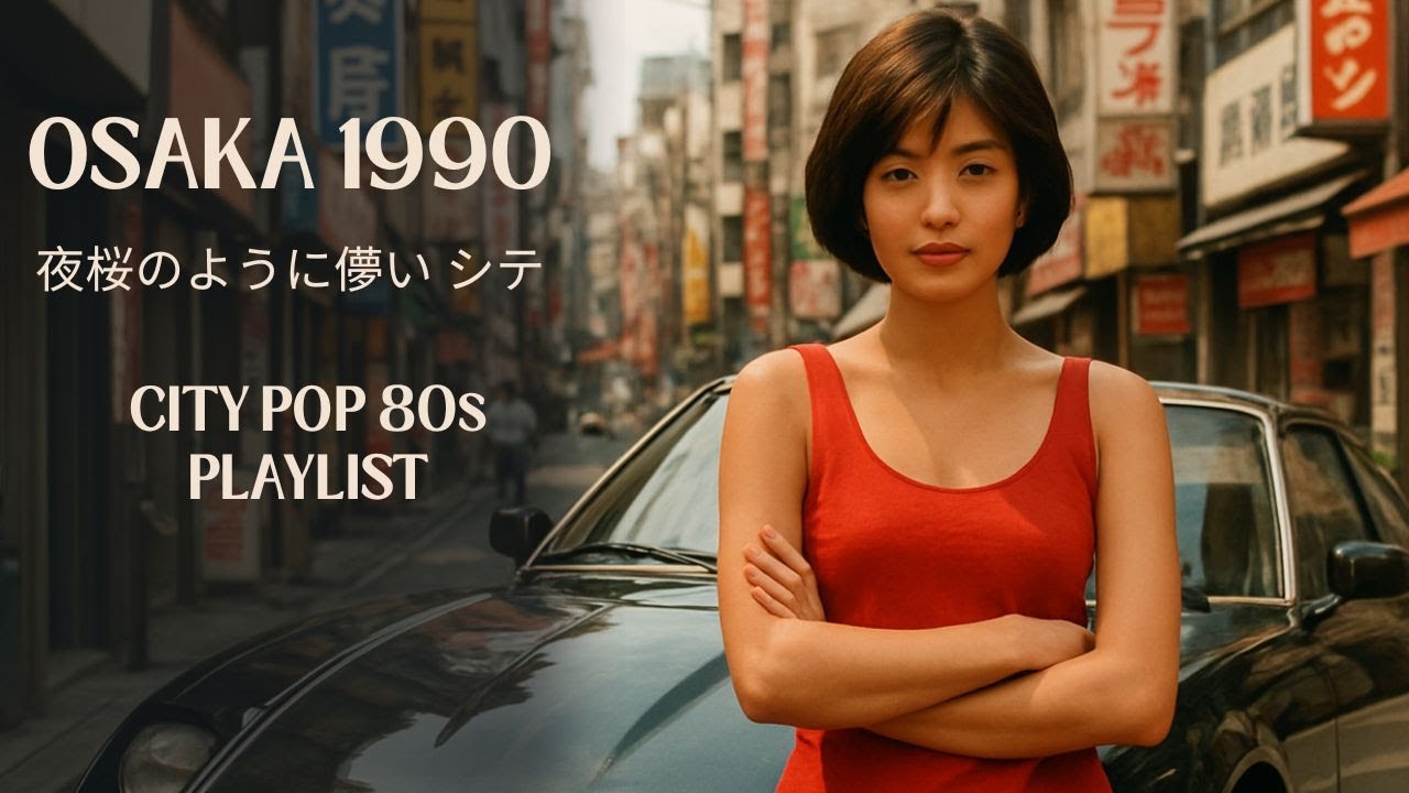 OSAKA 1990 – 日本のシティポップ 【80s City Pop】流れる夜に君と