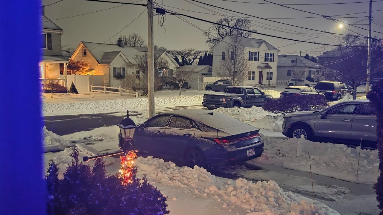 Another video after the storm and preparing for the next one. Snow is finally melting