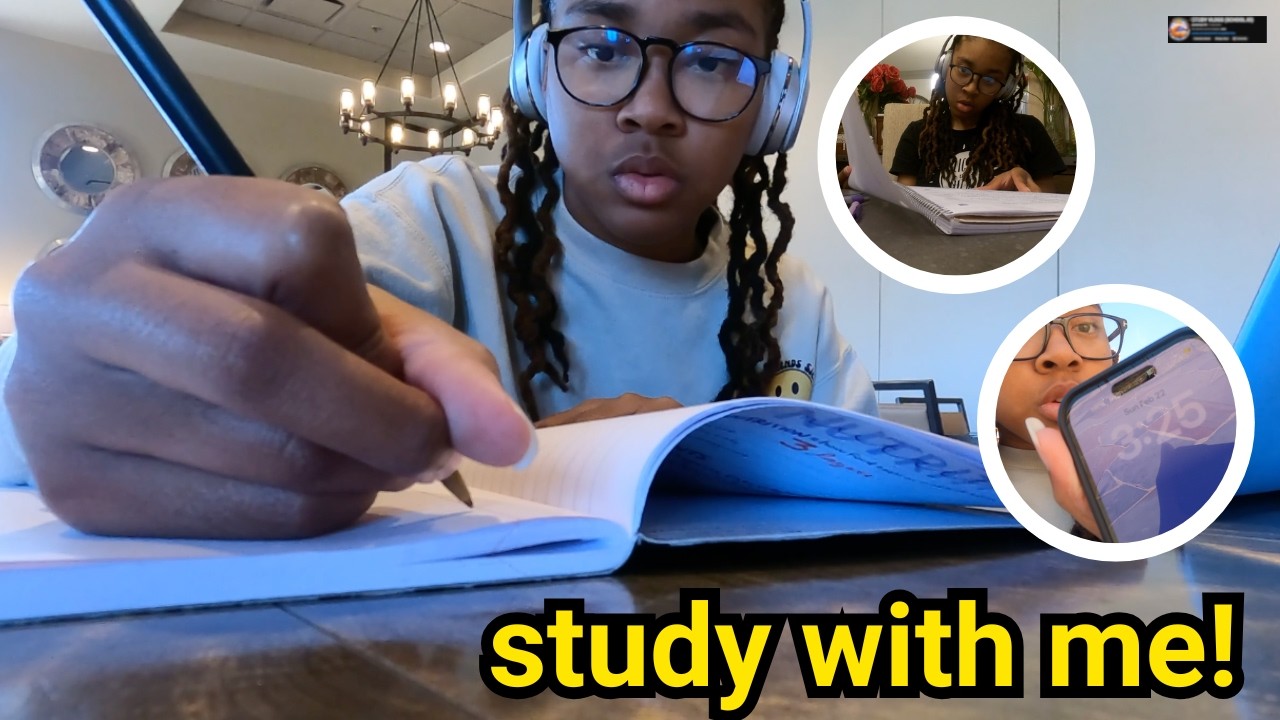EXTREMELY PRODUCTIVE STUDY VLOG!!! *multiple days*