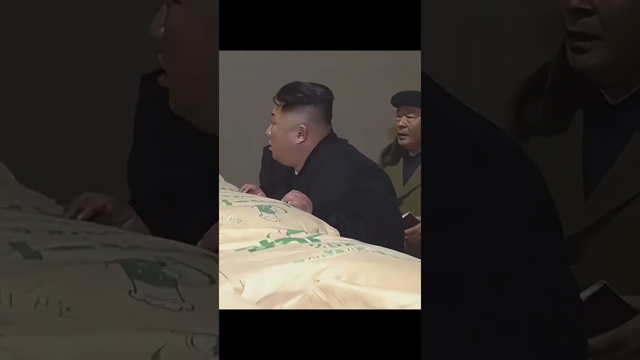 North Korean leader Kim Jong-un conducts the inspection himself.
