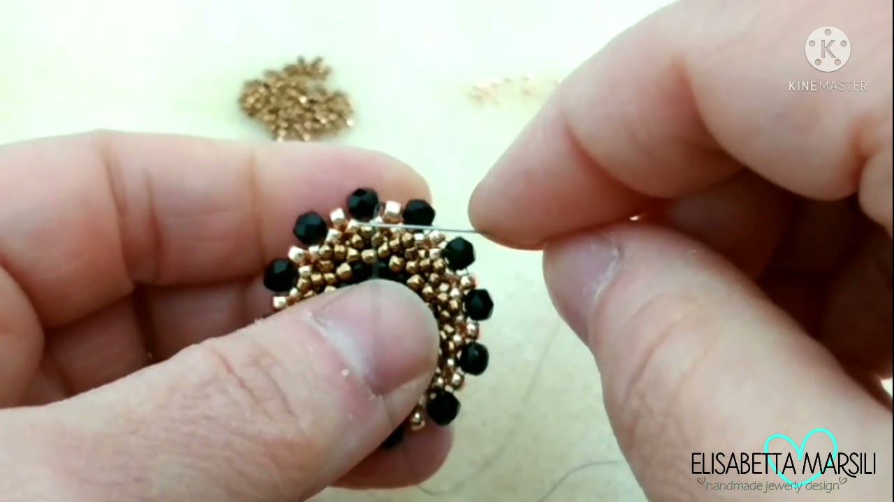 orecchini Magnificus #Cobeads #tutorial #orecchini #DIY #Magnificus