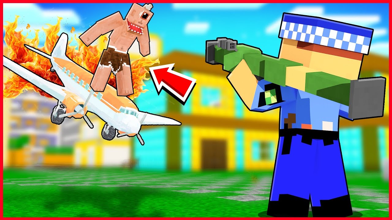 KEREM KOMİSER ROKETLE TEPEGÖZE SALDIRIYOR! 😂 - Minecraft