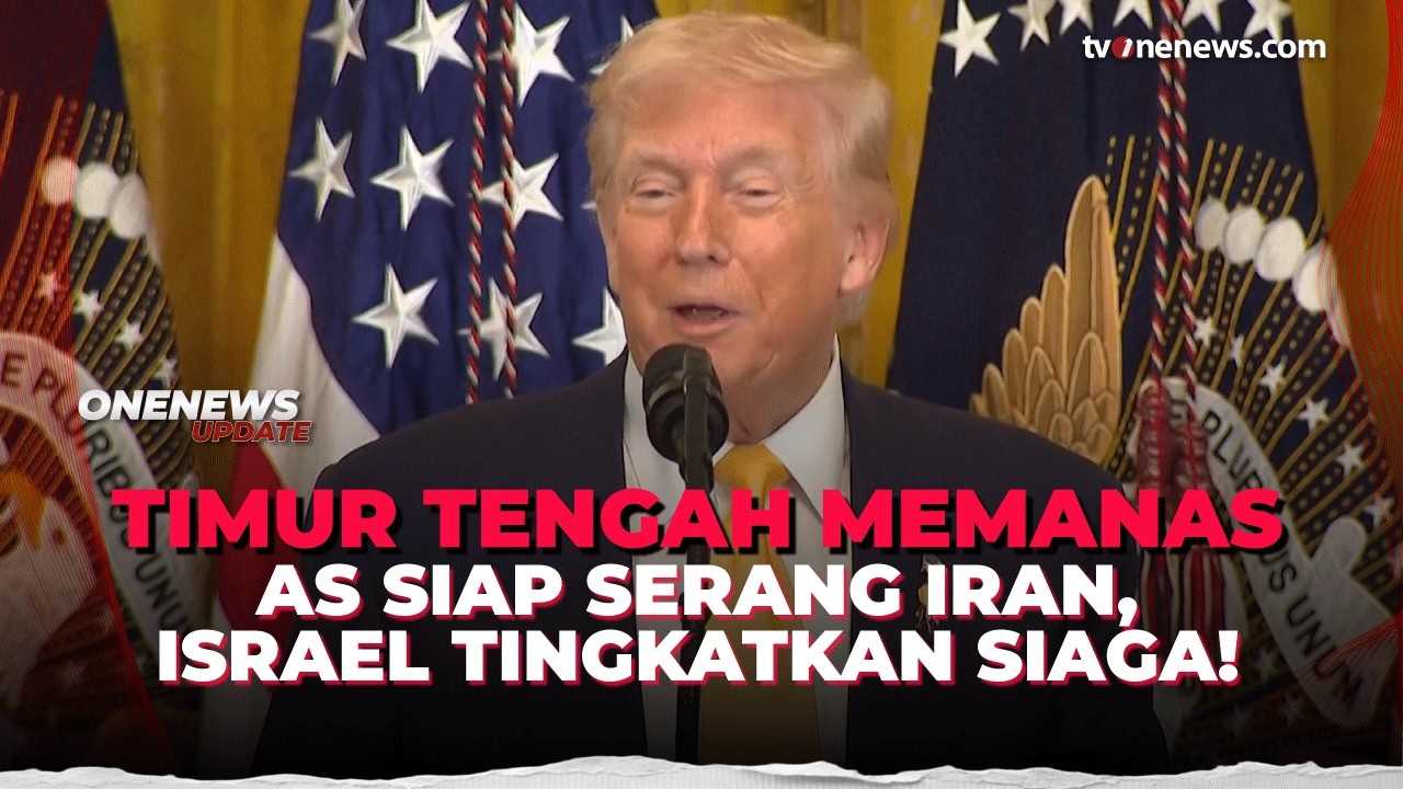 AS Disebut Siap Serang Iran dalam Hitungan Hari, Israel Tingkatkan Status Siaga | OneNews Update