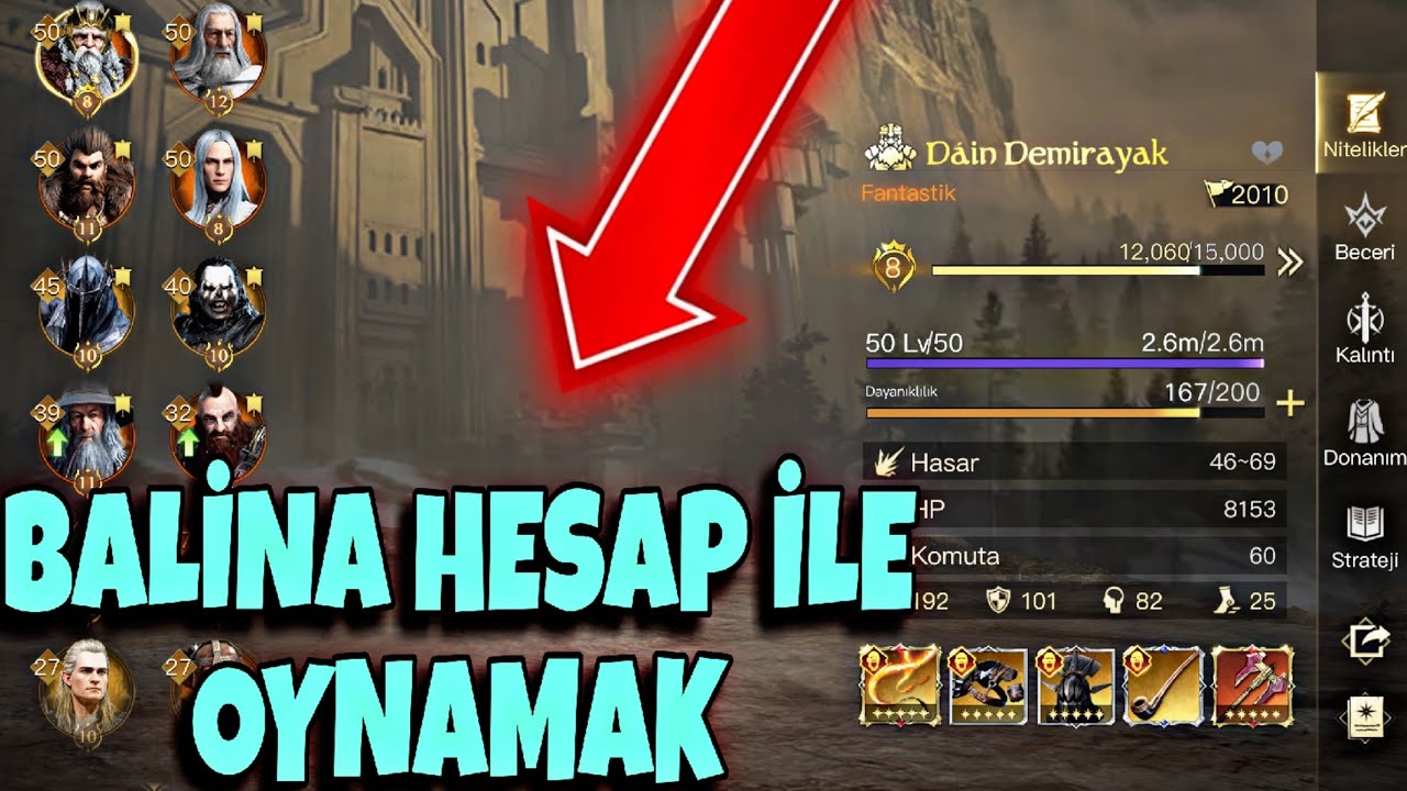OYUNDAKI EN IYI HESAPLARDAN BİRİNDE OYNAMAK MÜTHİŞ / LOTR RISE TO WAR