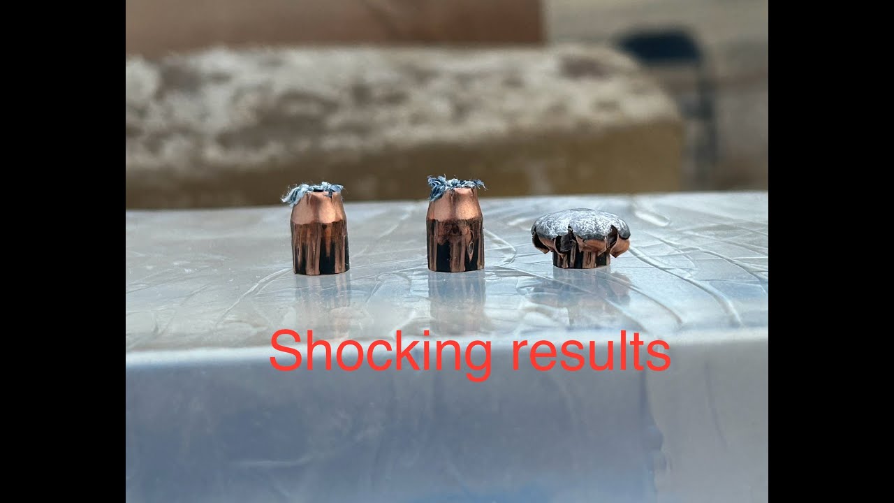 9mm 115 gr Sierra JHP ballistic gel test shocking results