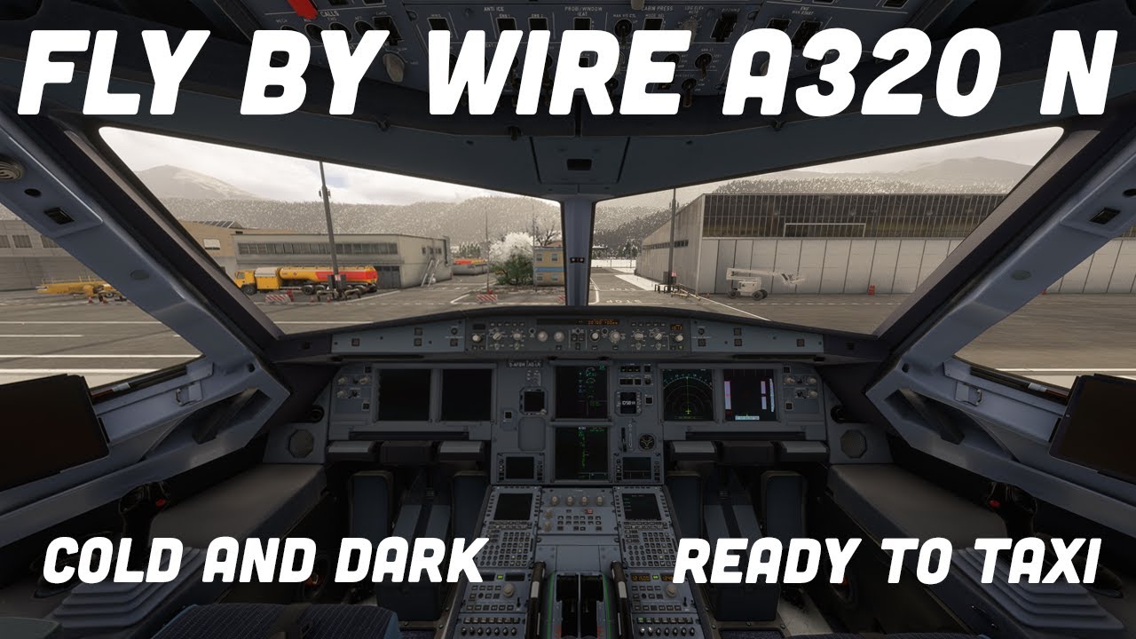 A320neo Cold & Dark Startup (FBW) | No Commentary