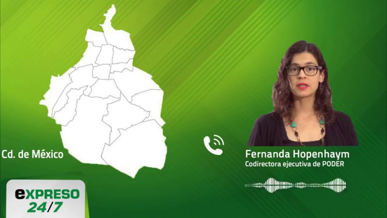 Entrevista a Fernanda Hopenhaym, codirectora ejecutiva de PODER