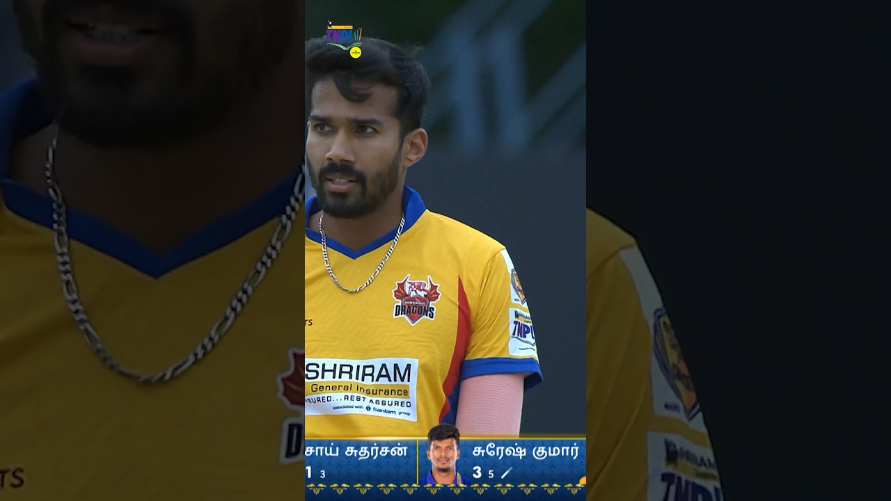 144.7 km/hr Thunder&rdquo;bowled&rdquo; 🔥🎯#TNPL2024 #NammaOoruNammaGethu