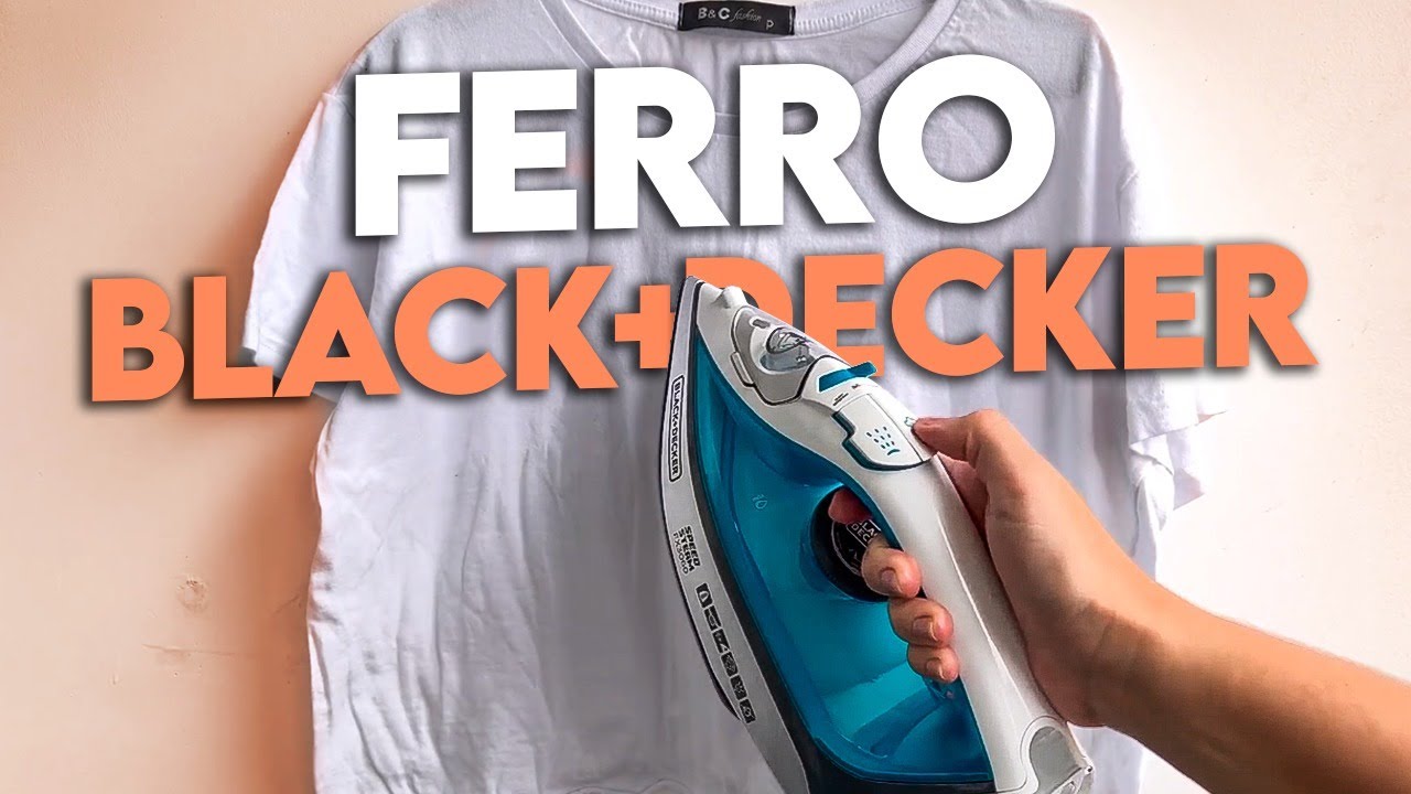 Análise FX3060! O MELHOR FERRO DE PASSAR ROUPAS A VAPOR? Tudo sobre este Ferro Black Decker!