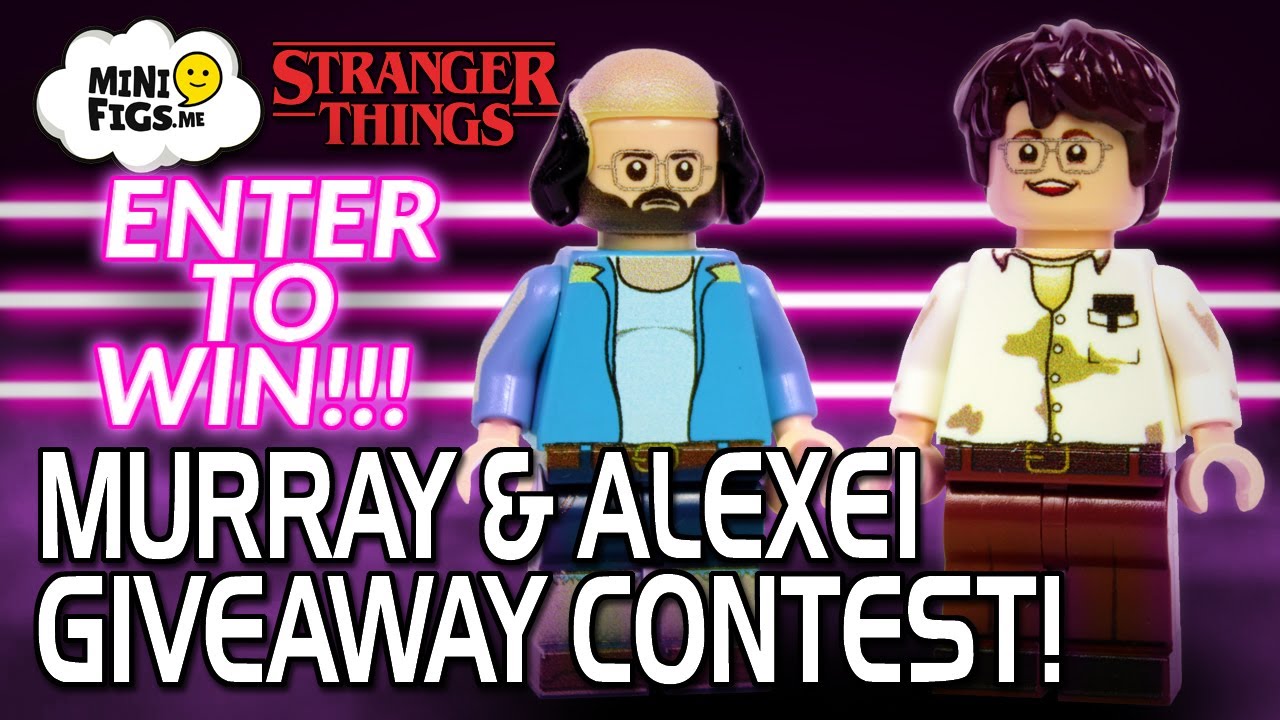 Конкурс LEGO Stranger Things - розыгрыш призов с Мюрреем и Алексеем!!!