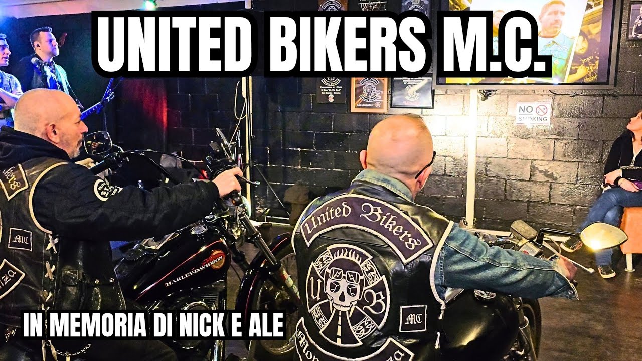 U.B. DAY 2024 - dagli UNITED BIKERS M.C. in memoria di NICK e ALE