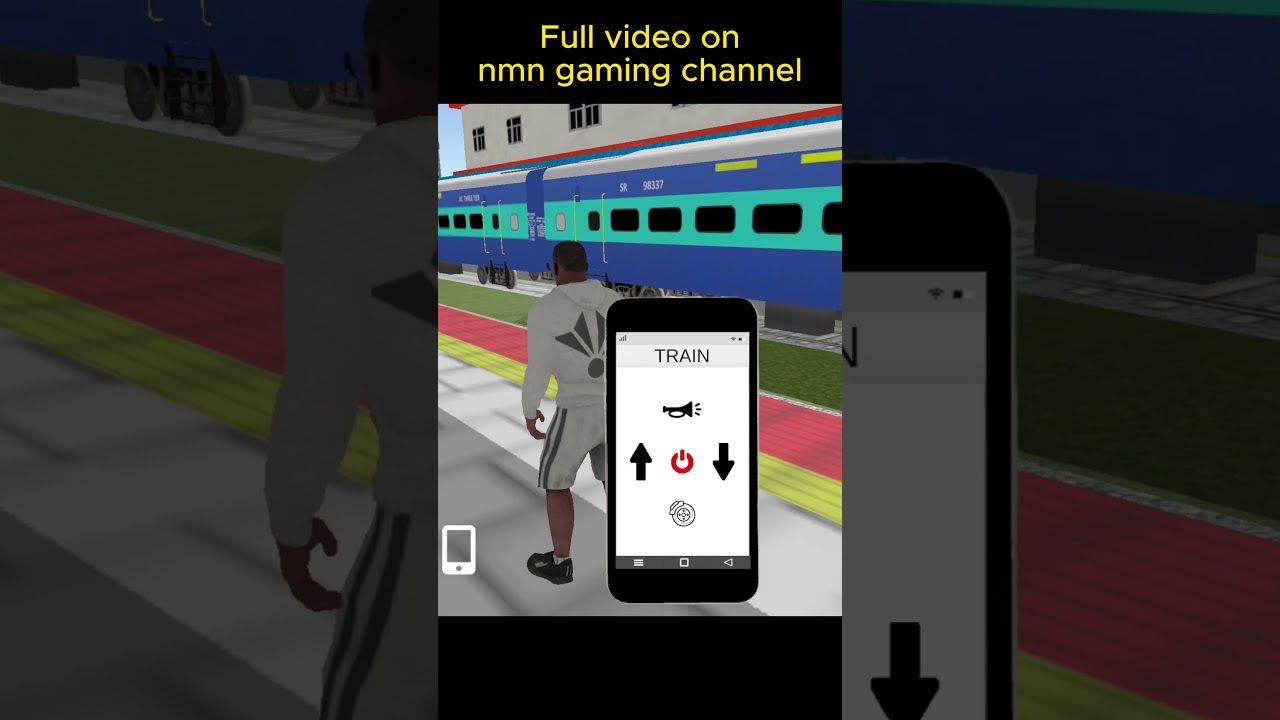 high graphics new train game 🔥| @nmngaming #shorts #gamers #train