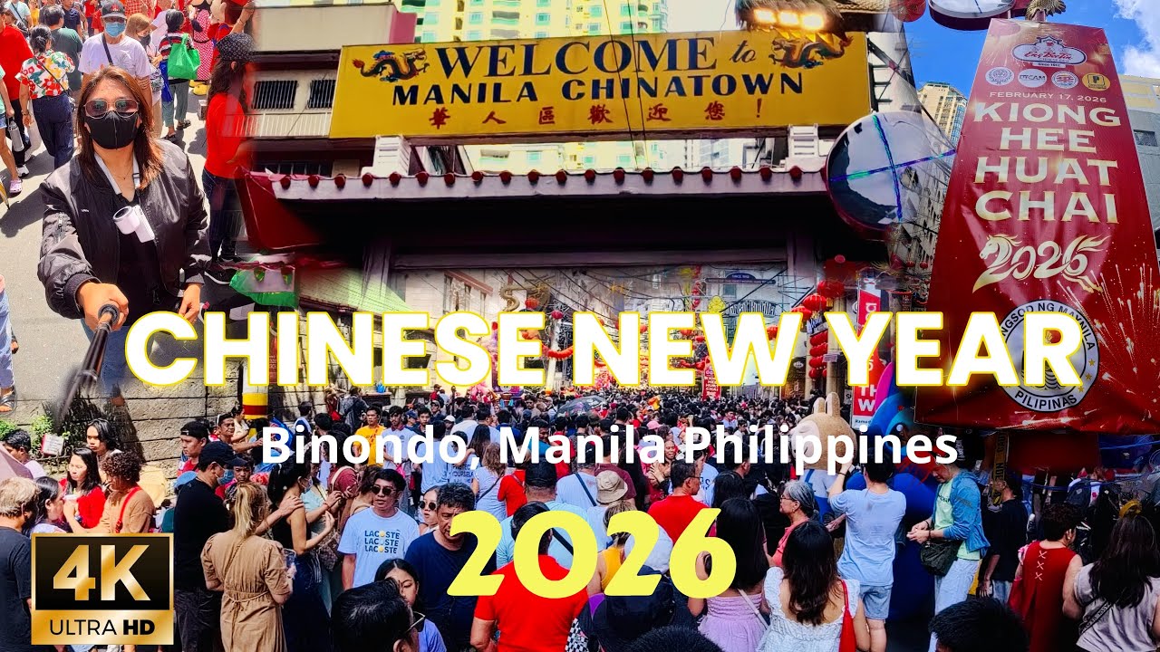 2026 CHINESE NEW YEAR  Grand Parade @ Manila Chinatown Binondo Philippines | YanYanRandomVlog