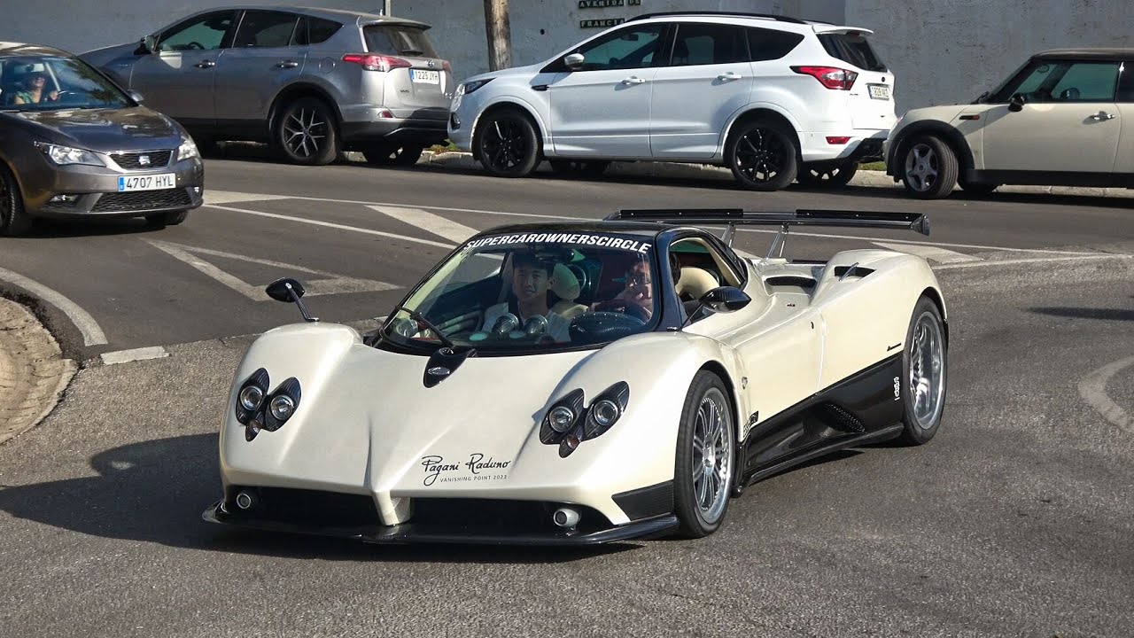HYPERCARS leaving LUXURY Resort in Malaga | Jesko, Zonda F, Chiron Sport, Regera