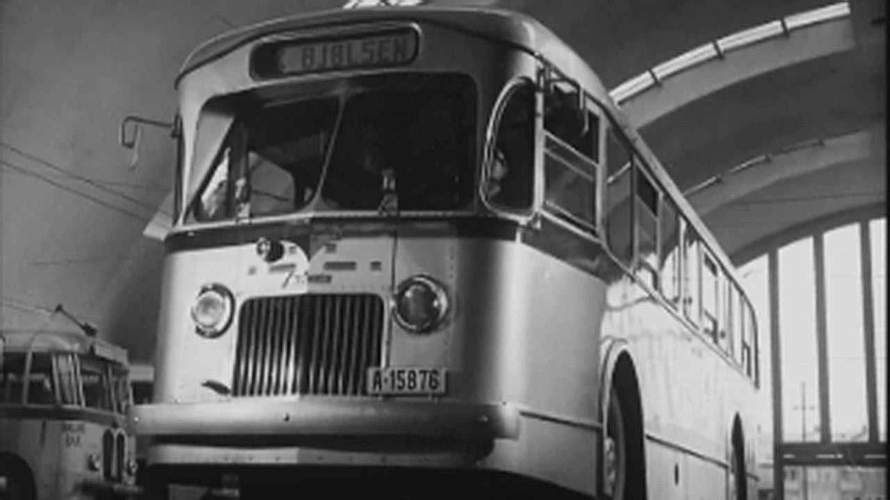 Buss og trikk, 1950