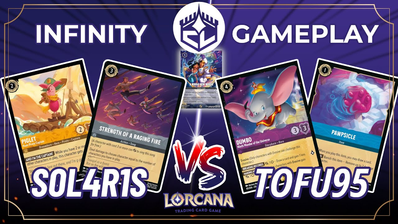 Amber Steel vs. Blurple | Infinity Gameplay für die A Whole New World Promo