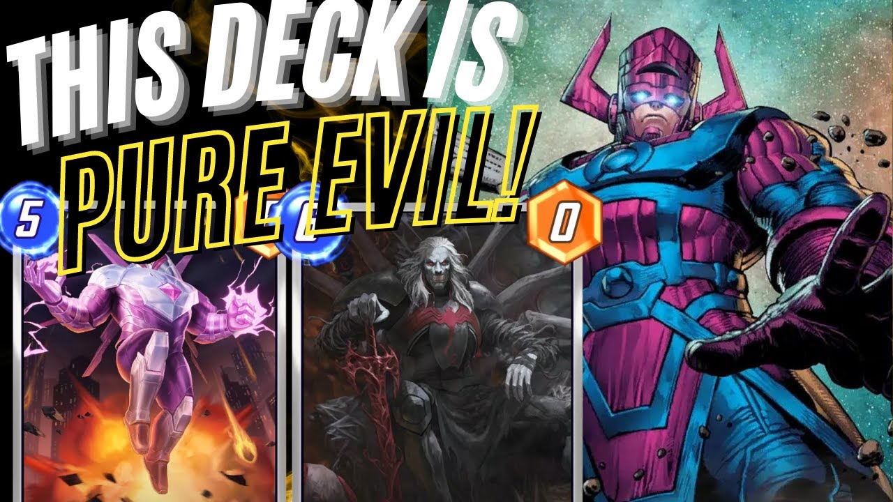 This Galactus Deck will DEVOUR Ladder to Infinite - Marvel Snap Best Galactus Deck